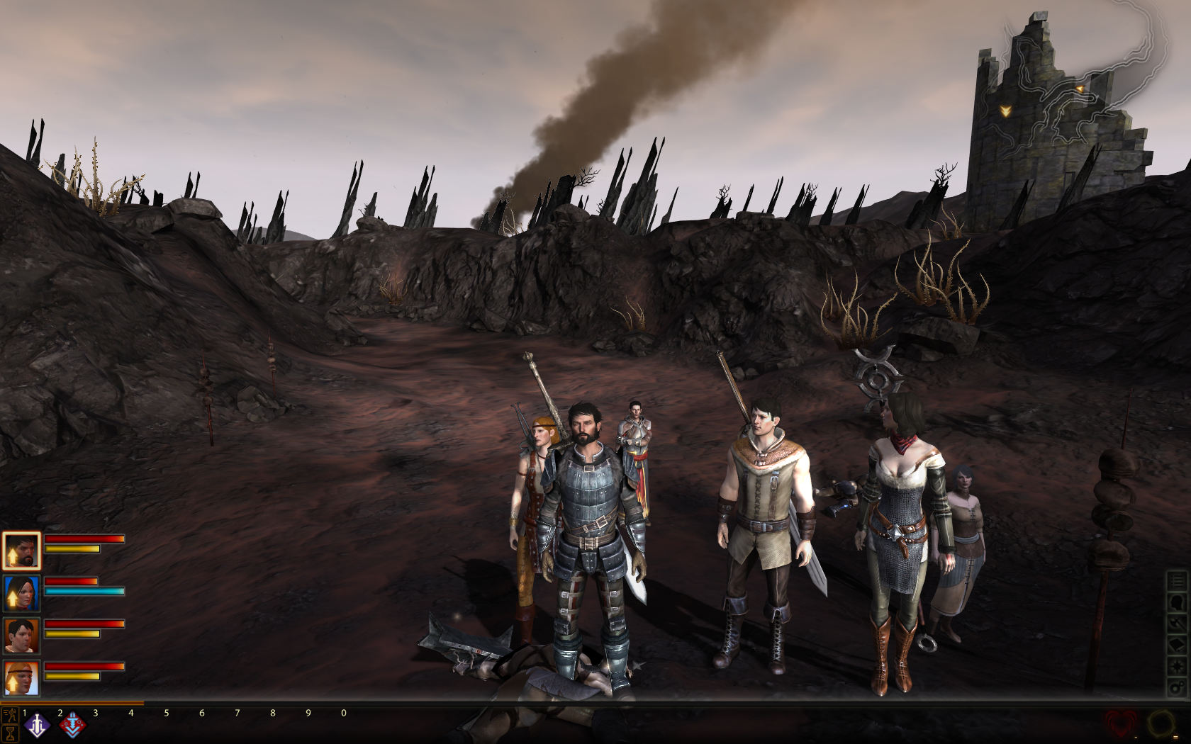 Скриншоты игры Dragon Age 2.